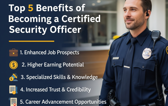Top 5 Benefits of Becoming a Certified Security Officer