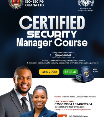 Certified Security Manager Course